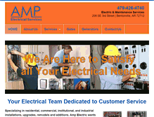 Tablet Screenshot of nwaelectrician.com